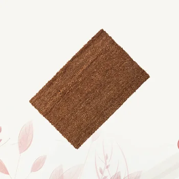 

1Pc 40x60CM Coconut Brown Silk Floor Mat Dustproof Anti-slip Floor Pad Eco-friendly Foot Carpet Door Cushion for Home Office Hot