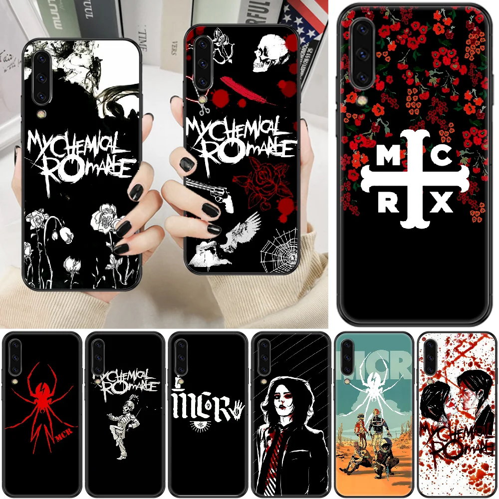 Панк-браслет MCR My Chemical Romance Чехол для телефона Samsung Galaxy A 3 5 7 8 10 20 21 30 40 50 51 70 71 E S 2016 2018