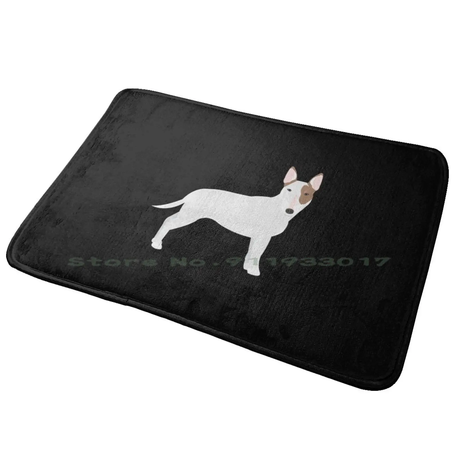 Inglese Bull Terrier-Regalo Per Inglese Bull Terrier Proprietario Amante Tappetino Per Porta D'Ingresso Tappeto Da Bagno Tappeto Con Logo "Ia Classico
