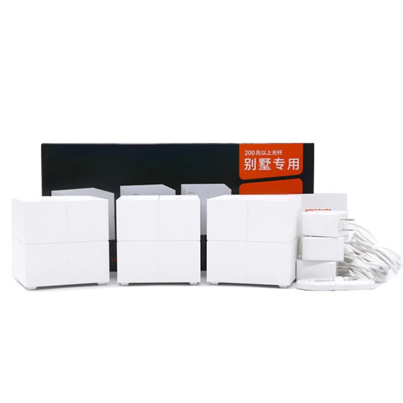 Tenda Mw6 Mesh3 Nova Mesh Wireless Wifi Gigabit Router Ac1200 Dual-Band Whole Home Wifi Coverage System Wireless Bridge Repeater
