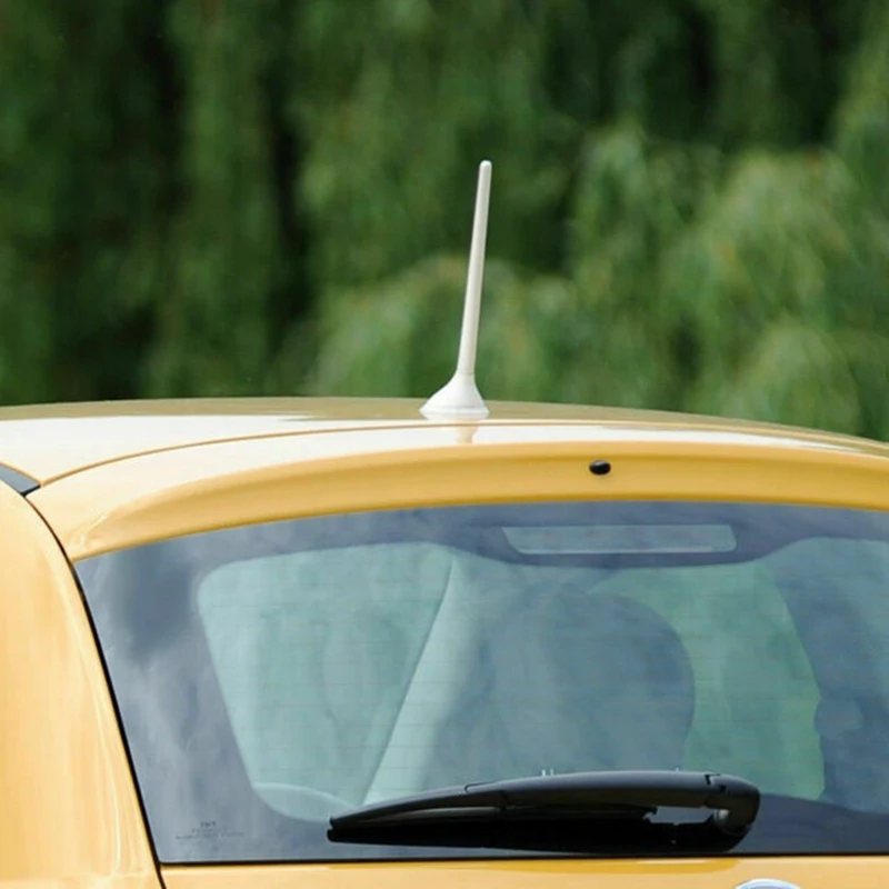 Для Fiat 500 белая антенна мачты антенна 51910790 52019353 авто радио антенна