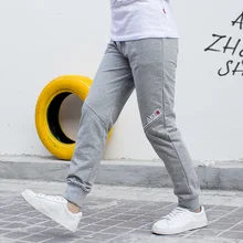 Г. Осенняя детская одежда, стиль, детские штаны в Корейском стиле повседневные спортивные штаны из чистого хлопка для больших мальчиков детская одежда с защитой от комаров