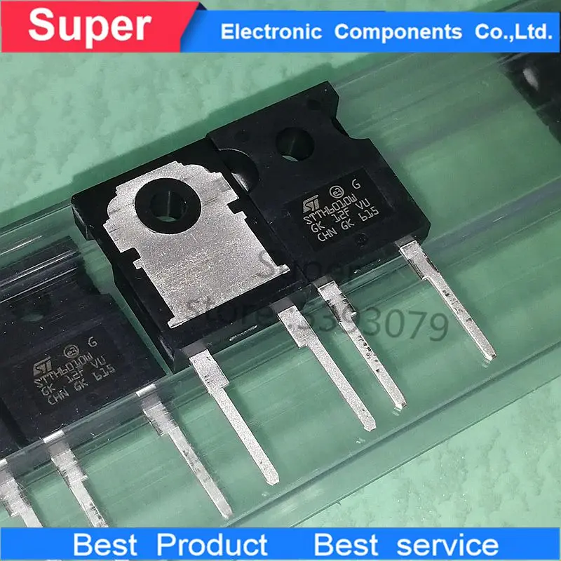 5 unids/lote STTH6010W STTH6012W TO-247 транзистор для диодов nuevo 60A1200V 60A1000V