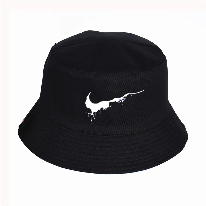 

Fashion four seasons hat Character pattern Print Panama Bucket Hat High Quality Summer Sport Cap Sun Visor Fishing Fisherman Hat