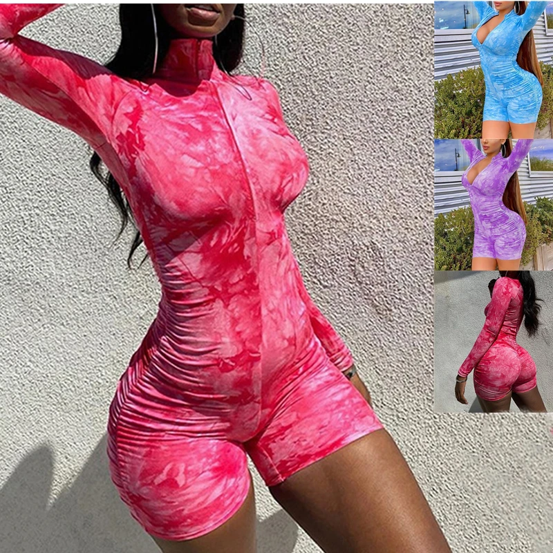 Nueva moda mujer mono Sexy mujer estampado mono mujer pelele verano sin mangas Casual Playsuit mujer ropa general