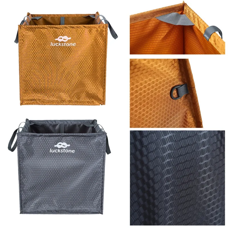 

Composite fiber Outdoor Bag Solid 3 Color Arborist Throw Line Rope Storage Bag for Camping Hiking Folding Cube Rock Climbing