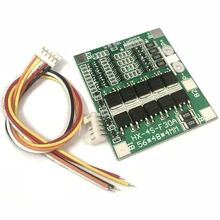 1 комплект 4 струны 14,8 в литиевая батарея Защитная плата с выравниванием четыре серии 12,8 В литиевая железная фосфат батарея 30A