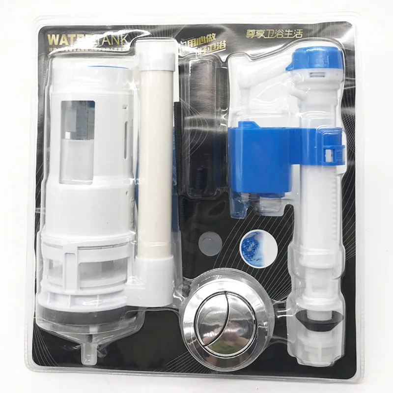 

Old-Fashioned Pumping Toilet Cistern Parts Drainage Valve Inlet Valve Universal Washed up on Drainer Button Full Set Pedestal Pa