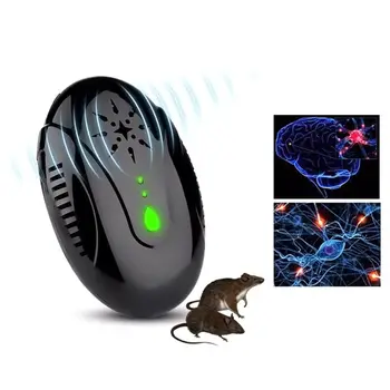 

Electronic Ultrasonic Repeller Three Modes Plug-in Mouse Pest Control Insect Bug Mosquito Cockroach Repellent Q0KF