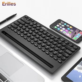 

Bluetooth Keyboard with Table Phone Holder Bracket Fashion Pink Keyboard 2.4G Wireless Gaming Accessories PC Table Keyboards