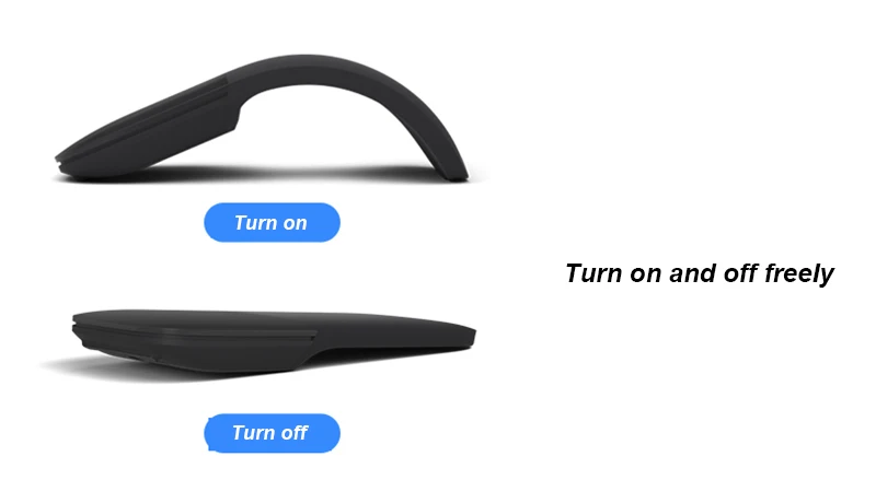 Microsoft Arc Touch Bluetooth мышь поверхность дуги технология Blueshin креативная Складная сенсорная мышь Pro5/4Go поверхность для ноутбука