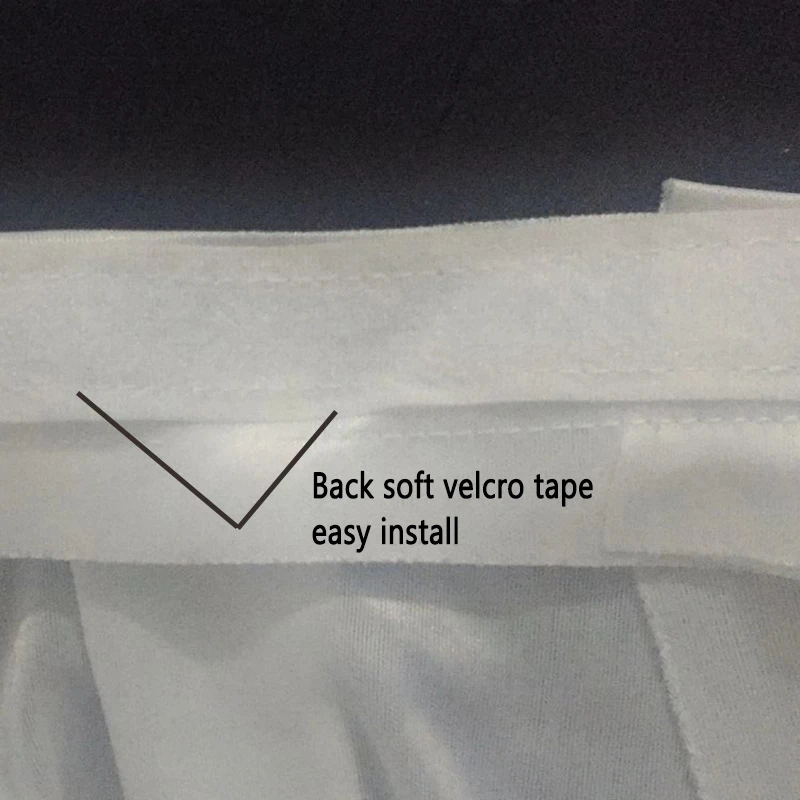 Table Skirt Swag Drape Wedding Use 0.8x3M Long table skirt