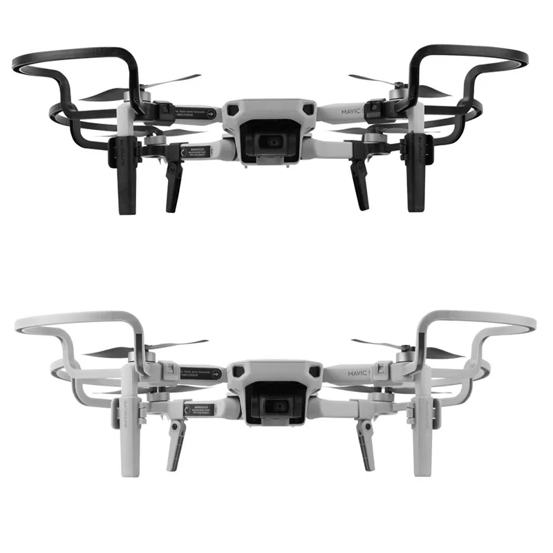 Buy 2IN 1 Propeller Guards with Landing Gears Propellers Shielding Rings Protectors for DJI Mavic Mini Drone Accessories