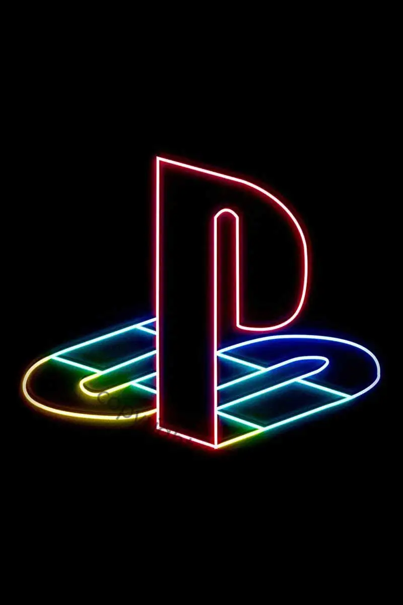 

Playstation Neon Wall Decor Room Decoration Retro Vintage Metal Sign Tin Sign Neon Sign For Man Cave Cafe Pub Home Club