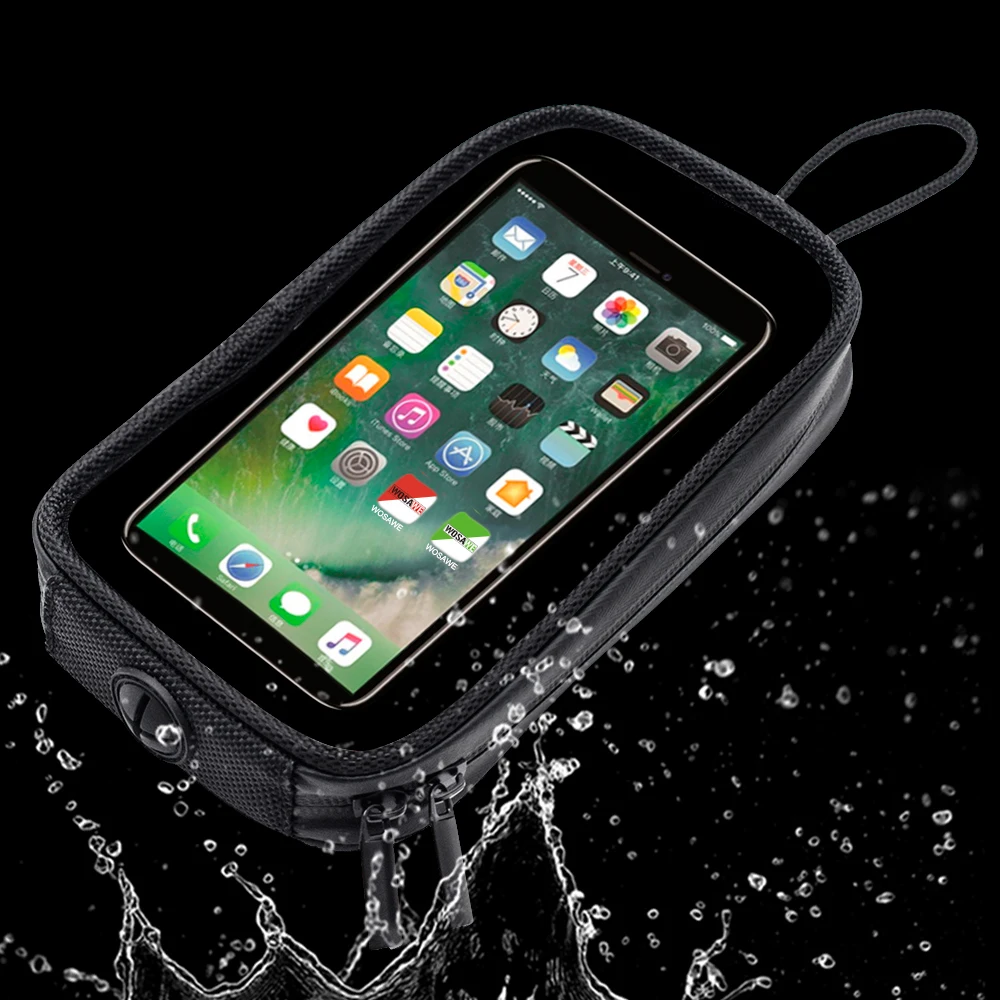 Strong Magnetic Motorcycle Tank Bag Mobile Phone GPS Navigation Holder Bags Waterproof Touch Screen Bag For iPhone Samsung