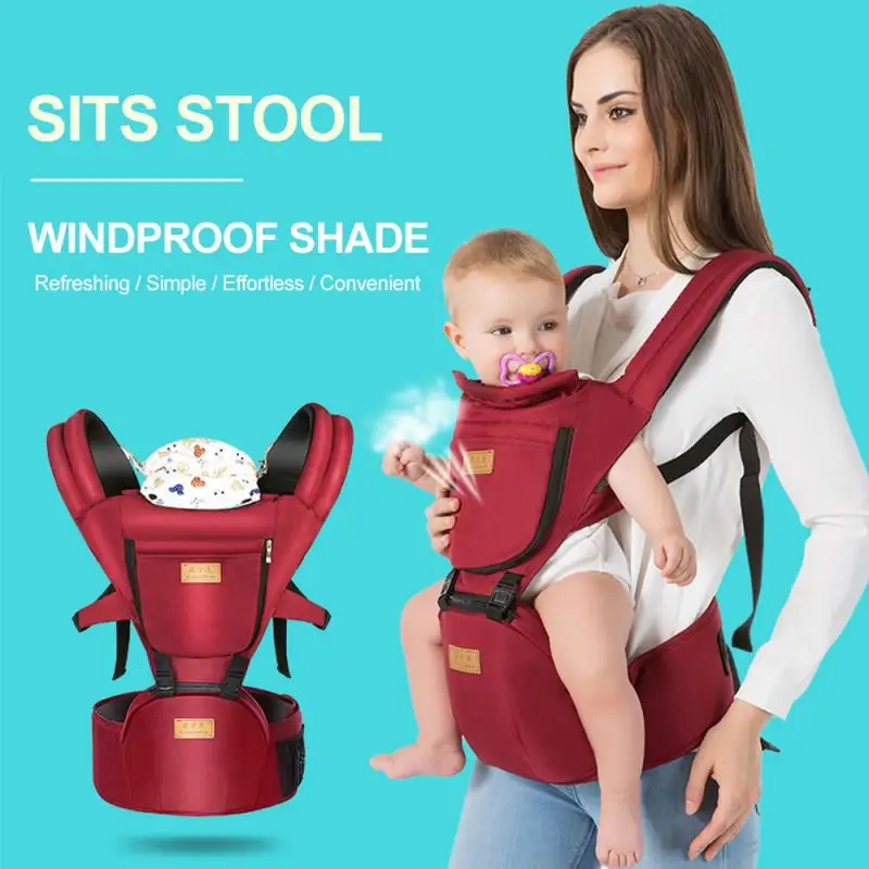 Baby Strap Carrier Breathable Baby Waist Stool Multifunctional Four Seasons Universal Back Baby Windproof