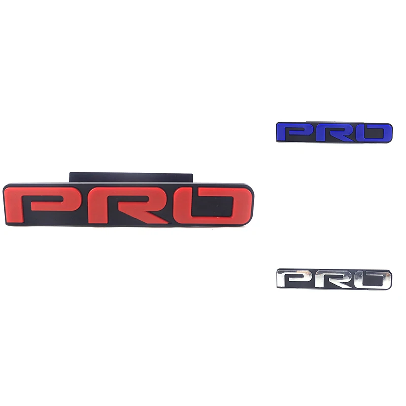 Colored Letters Emblems for Toyota TACOMA 4RUNNER Offroad TRD PRO Car Styling Front Grille Badge Grill Logo | Автомобили и
