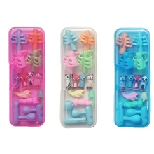 Креативные держатели для ручки Силиконовые Детские Обучающие инструменты для письма Коррекция устройства карандаш набор канцелярские принадлежности подарок в карандашницы