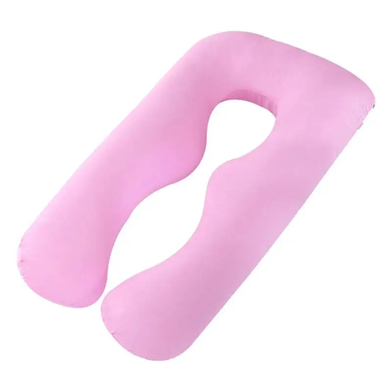 U shape Purple Подушка для сна для беременных подушка для младенца u-образная для беременных хлопковые тапочки для женщин Подушка для беременных и кормящих - Цвет: U shape Purple