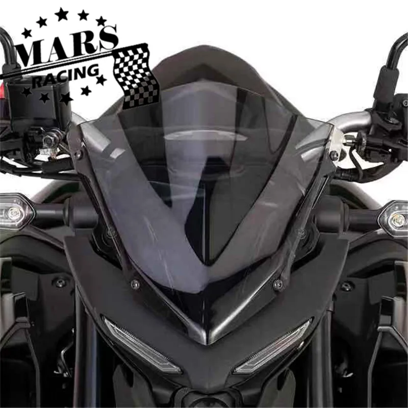 Подходит для YAMAHA MT 03 MT03 2020 2021 MT25 25 мотоциклетный ветровой экран Алюминиевый