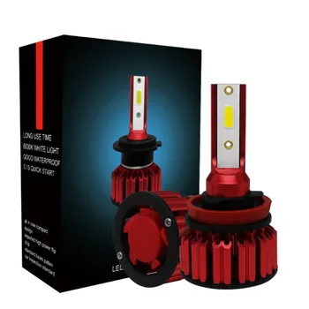 

Hot Mini Canbus H4 H7 Car LED Headlight Kit 50W 10000LM/Set Car H1 H11 9005 HB3 9006 HB4 H8 6000K Bulbs Car Accessories
