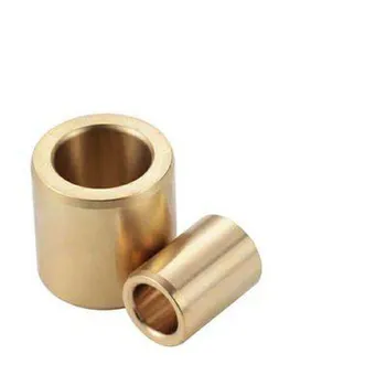 

2pcs the inside diameter of 30mm OD 40mm bearing wear-resistant bush brass sets self-lubricating oil bushing 30mm-50mm length