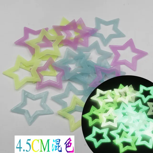 1 SET Night Luminous Stars Stickers Funny Toys for Kids Bedroom Decor Christmas Birthday Gift Glow in the Dark Toys 4