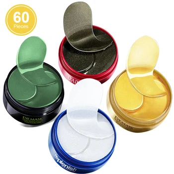

Black Pearl Collagen Mask Natural Moisturizing Gel Eye patches Remove Dark Circles Anti Age Bag Eye Wrinkle 60 Piece Skin Care