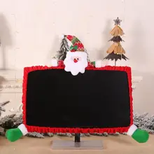 Рождественский компьютерный ЖК-монитор, защитная крышка для экрана, Рождественский Декор, праздничные украшения, вечерние принадлежности, Декор