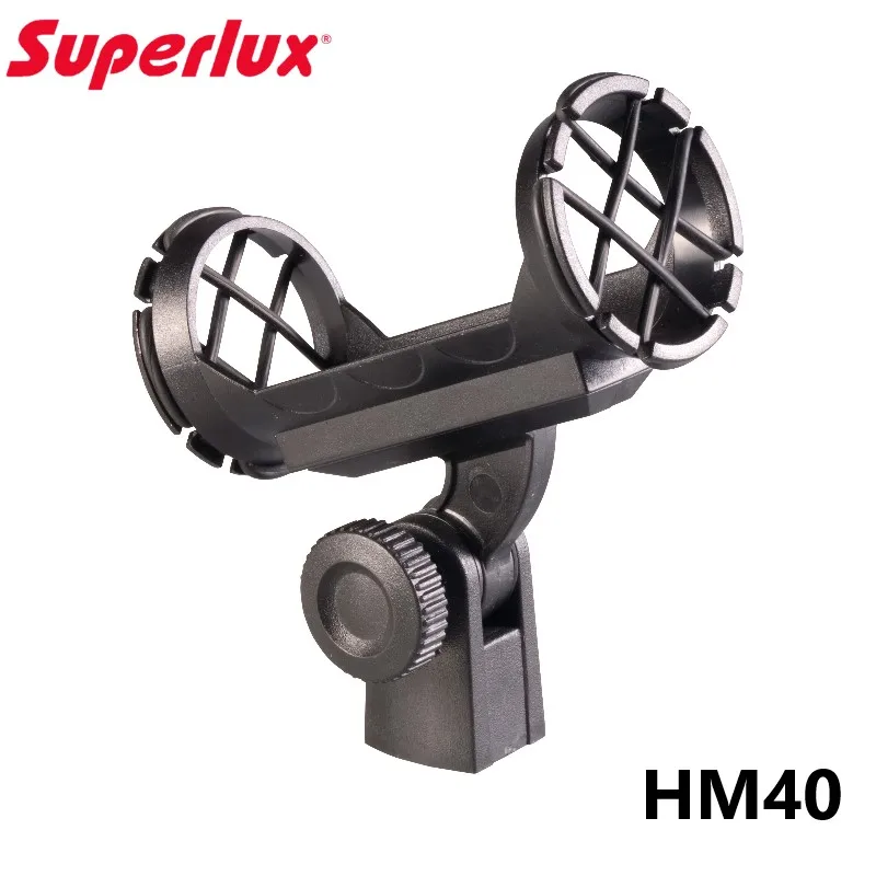 Superlux HM40 ударопрочный пистолет микрофон держатель амортизатор подходит для микрофона Ø12-30 мм