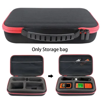 

Protection EVA Travel Zipper Waterproof Thermometer Storage Bag Durable Hard Case Black Carry For ThermoPro TP20 TP08s TP07