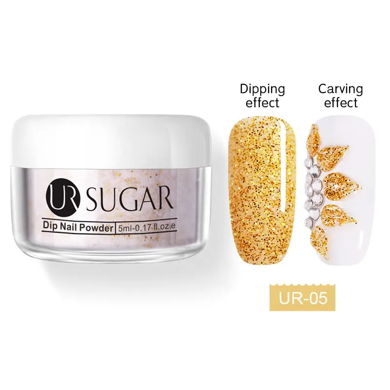 05 Ur Sugar основа гель Топ гель натуральный сухой активатор кисти заставка для Dip ногтей порошок Жидкость - Цвет: 05
