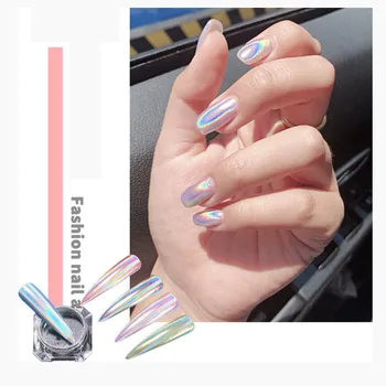 

Holographic Laser Powder Nail Art Unicorn Powder Glitter Pigment Manicure Nail Gel Polish Glitter Dust Decorations