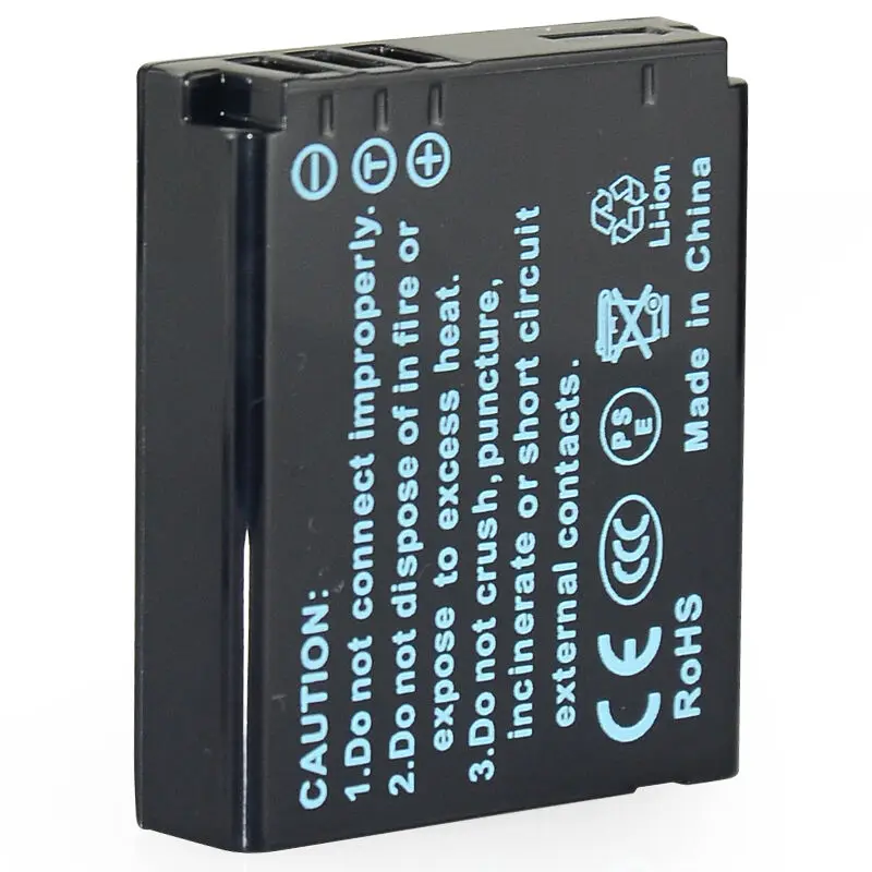 4 шт. 1750 мАч 3,7 V CGA-S005E S005E DMW-BCC12 DSTE Камера Батарея Зарядное устройство для цифрового фотоаппарата Panasonic FS1 FXO1-A F IA-BH125C BP-41 D-Li106 DB-65