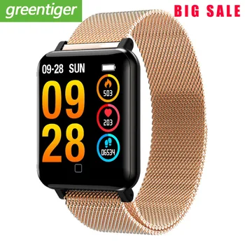 

M19 Smart Wristbands Wrist Watch Blood Pressure Heart Rate Monitor Fitness Tracker Bracelet IP67 Waterproof Smart Band