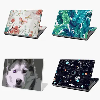 

Husky face with blue eye Laptop Cover Sticker Notebook Skin Laptop Skin Notebook Stickers For Macbook Lenovo HP Asus Acer DELL