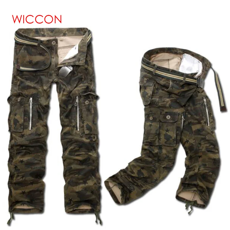 Новые военные брюки карго мужские камуфляжные тактические повседневные хлопковые брюки мужские панталоны Hombre