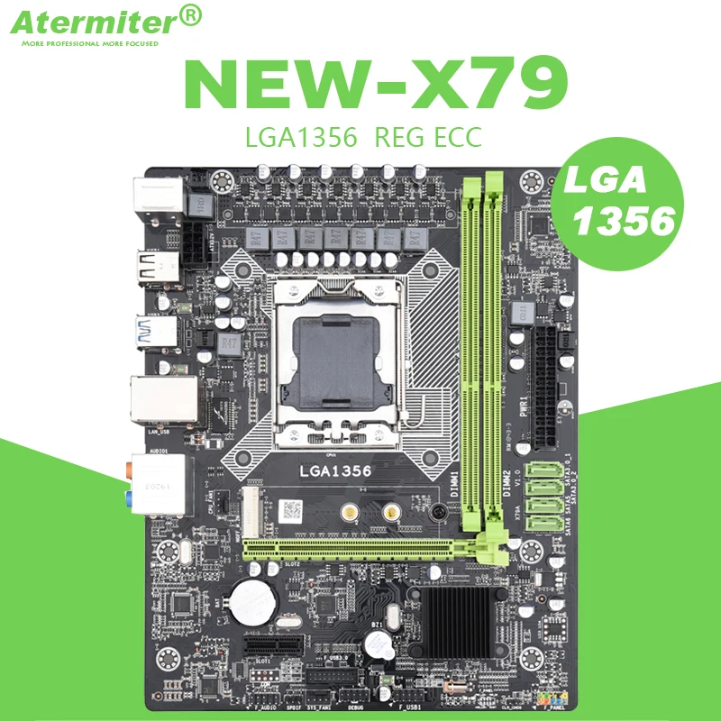

Atermiter X79 LGA 1356 motherboard support REG ECC server memory and xeon E5 processor