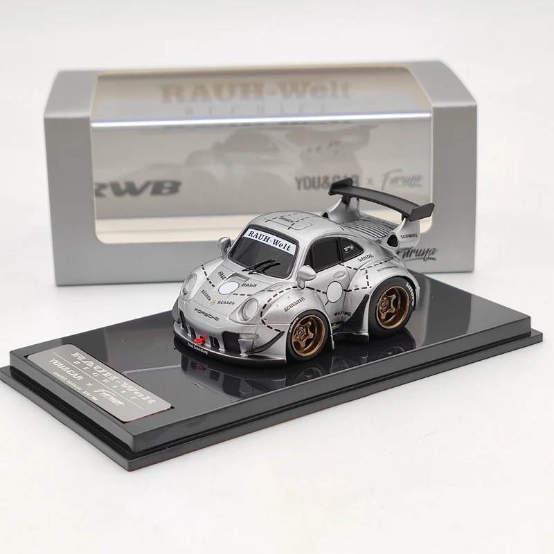 1:64 YOU&CAR x Furuya Q RWB RAUH-WELT BEGRIFF Models Collection Toys Car Gifts 5 colors