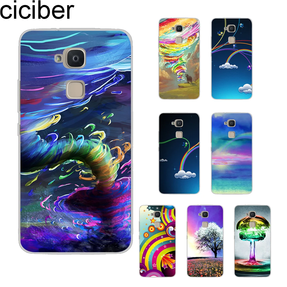 

ciciber Rainbow Coque For BQ Aquaris X2 X Pro V VS U U2 Lite Plus Phone Cases For Aquaris E5s M5 M5.5 M4.5 X5 Soft TPU Fundas