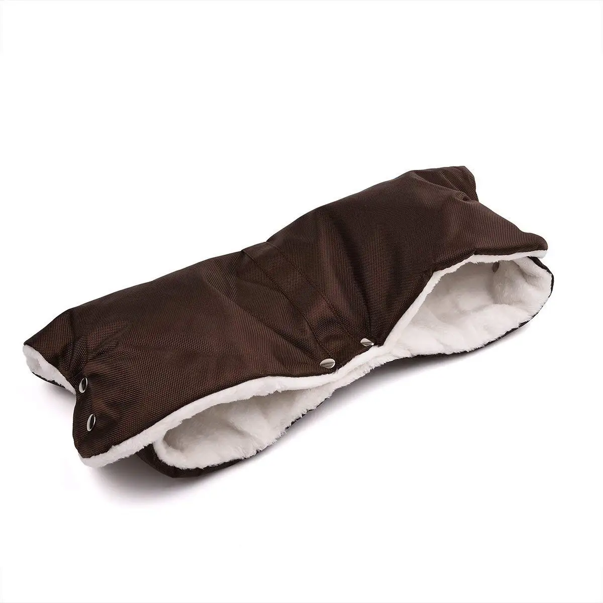 

Handwarmer Waterproof Gloves with Warm Flannel Handwarmer for Prams Universal Size Universal Coffee