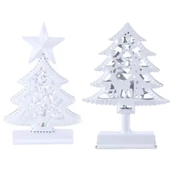 

2 Pcs Xmas Night Lamp Xmas Tree Lamp ChLED Lamp Christmas Desktop Light Christmas Tree Night Lamp for Night Bar Store