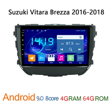

4G+64G car radio for Suzuki Vitara Brezza 2016 2018 android autoradio DVD multimedia coche audio auto player GPS navigator atoto