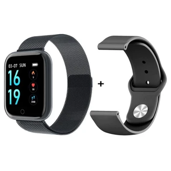 

T80 Smart watch IP67 Waterproof Heart Rate Blood Oxygen Monitoring Smartwatch Outdoor Sport Bluetooth Fitness Bracelet Men Watch