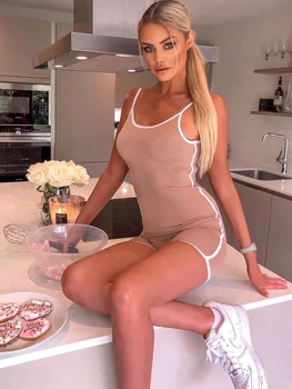 

Summer Jumpsuits Women Pajamas For Women Bodycon Romper ropa deportiva mujer combinaison sexy femme Plus Size Tracksuit Pajama