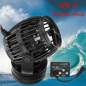 

Jebao SW-2 Propeller Pump Aquarium Circulation Maker Pump 2500L/H for Freshwater Saltwateralt Fit for 30-50cm fish tank