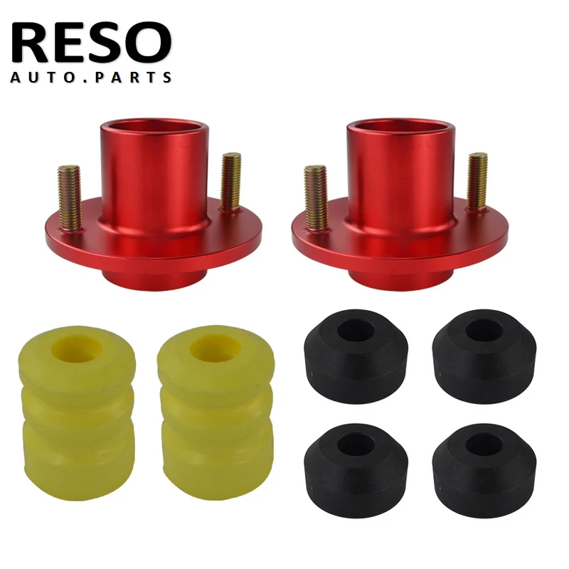 

RESO- Suspension Coilover Shock Top Hats For Honda 92-00 Civic DX LX EX Ek SI Em1 Del Sol Integra Jdm