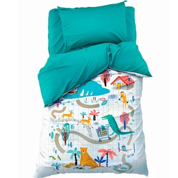 

Bed linen "Ethel" 1.5 cp Reserve 143x215 cm, 150x214 cm, 50x70 cm -1 pc, 100% cotton, coarse calico
