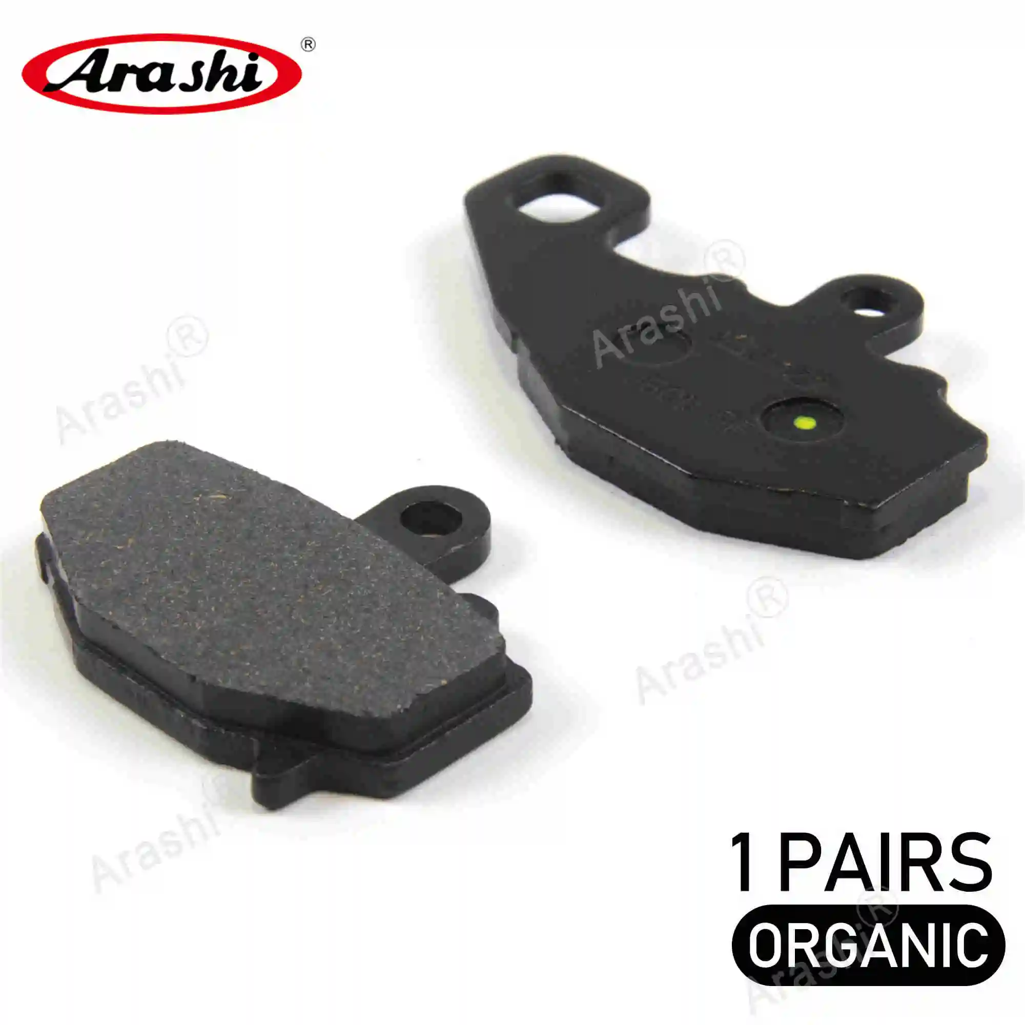 Мотоциклетные задние тормозные колодки для KAWASAKI ZR 400 Zephyr 1997-2001 ZRX 400 1995-2001 ZZR600 1993-1995 ZX6R 2009 - Цвет: 1 Pair