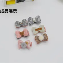 Ручная работа, сделай сам, корейский стиль, аксессуары для волос, одежда, плед, бант, материал, детские головные уборы и шпильки, аксессуары